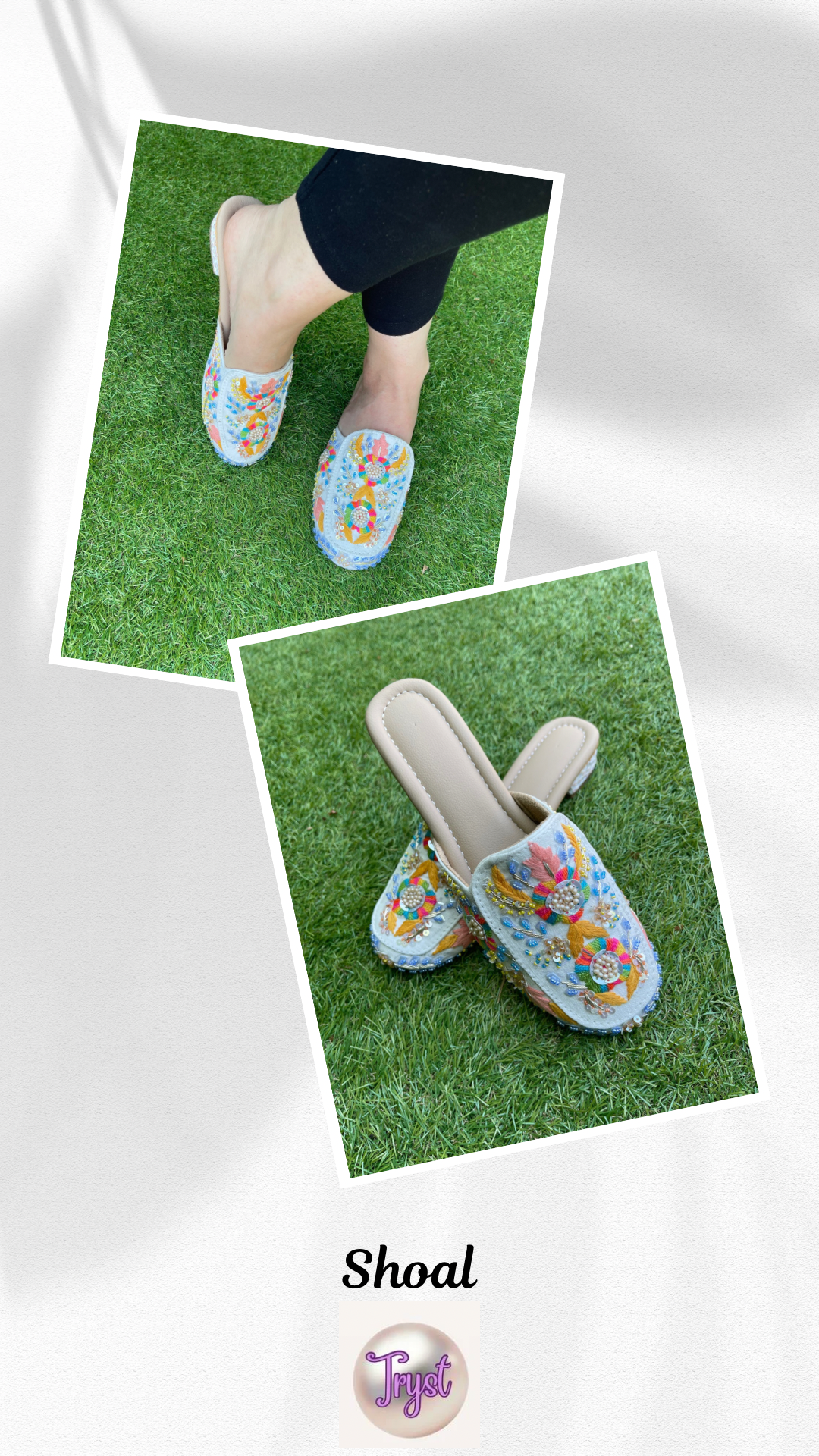 Embellished Mules - Shoal